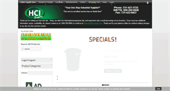 Desktop Screenshot of hcisupplystore.com